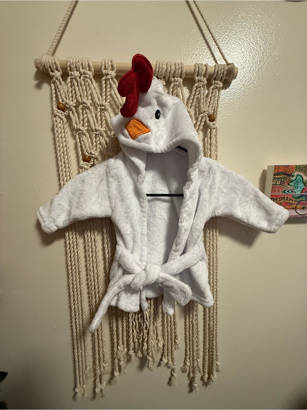 0-9M baby rooster robe